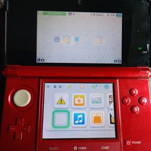 Nintendo 3DS Console Flare Red